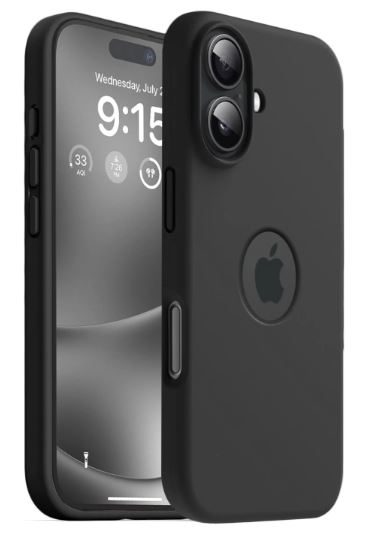 sadgatih Back Cover for Apple iPhone 17, iPhone 17 (Black, Shock Proof, Silicon, Pack of: 1)